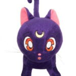 ＼ワンダフル 全品P5倍／Sailor Moon Luna Stuffed フィギュア 人形 | コスプレ 衣装 仮装 小道具 おもしろい イベント パーティ 発表会 デコレーション リボン アクセサリー メンズ レディース 子供 おしゃれ かわいい ギフト プレゼント