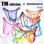 【楽天スーパーSALE・10%OFF】【メール便(3)】 (ティーエム コレクション)TM collection×SHIROHATO 別注 スパークハーフ フルバック ビキニ ブリーフ メンズ ADIEU