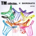 【楽天スーパーSALE・10%OFF】【メール便(3)】 (ティーエム コレクション)TM collection×SHIROHATO 別注 スパークハーフ Tバック ビキニ メンズ